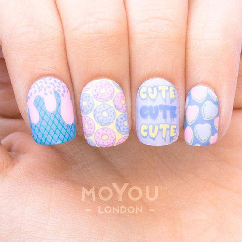 Tumblr Girl 04 ✦ Nail Stamping Plate - MoYou London