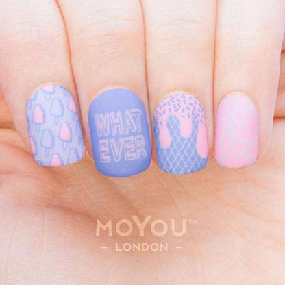 Tumblr Girl 05 ✦ Nail Stamping Plate - MoYou London