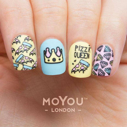 Tumblr Girl 08 ✦ Nail Stamping Plate - MoYou London