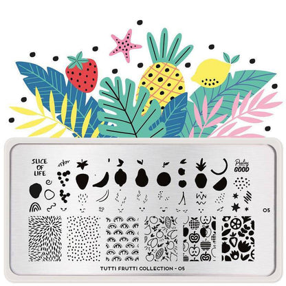 Tutti Frutti 05 ✦ Nail Stamping Plate - MoYou London