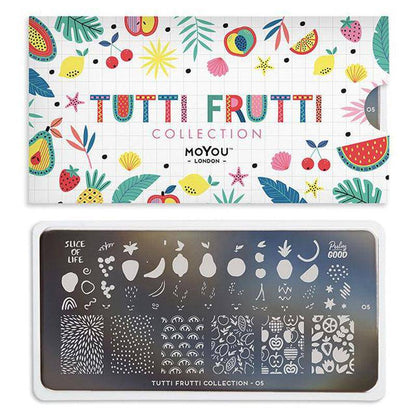 Tutti Frutti 05 ✦ Nail Stamping Plate - MoYou London