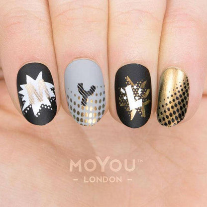 Typography 06 ✦ Nail Stamping Plate - MoYou London
