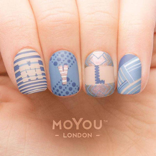 Typography 09 ✦ Nail Stamping Plate - MoYou London