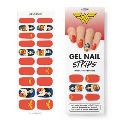 Gel Nail Strip ★ Wonder Woman - MoYou London