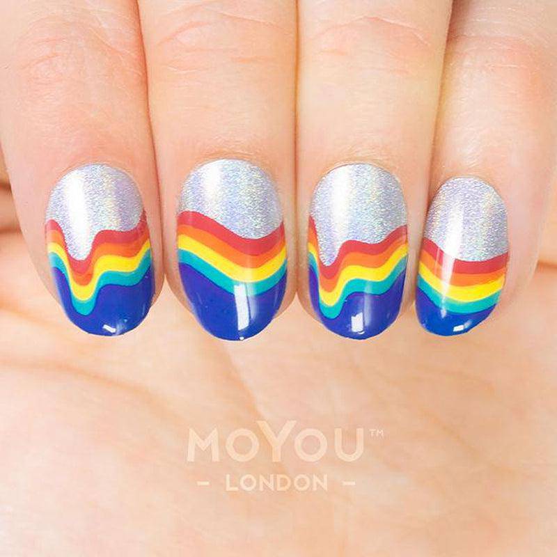 What the Plate 02 ✦ Pride Nail Stamping Plate - MoYou London