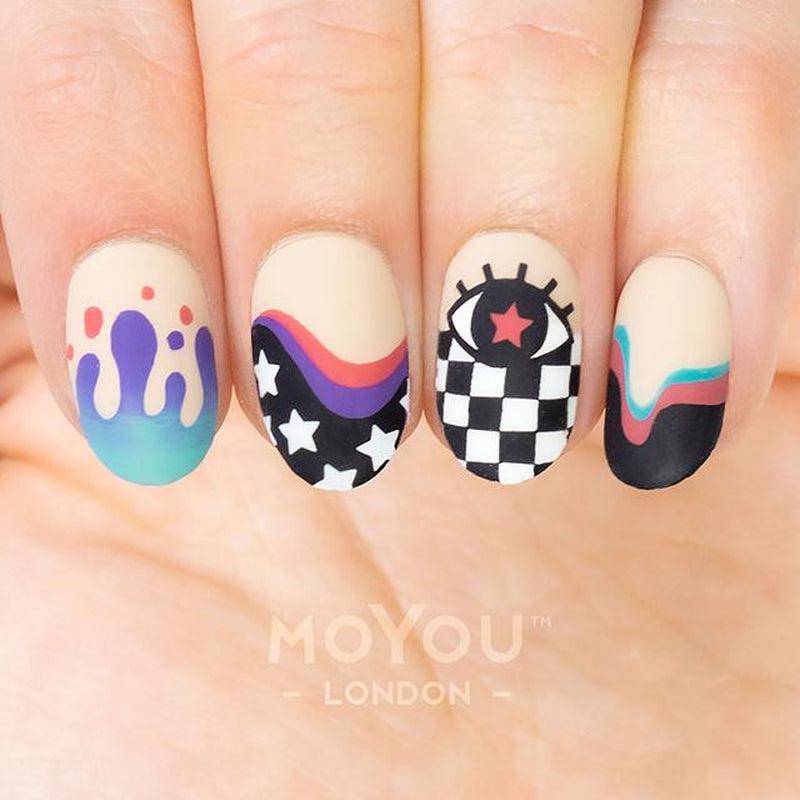What the Plate 02 ✦ Pride Nail Stamping Plate - MoYou London