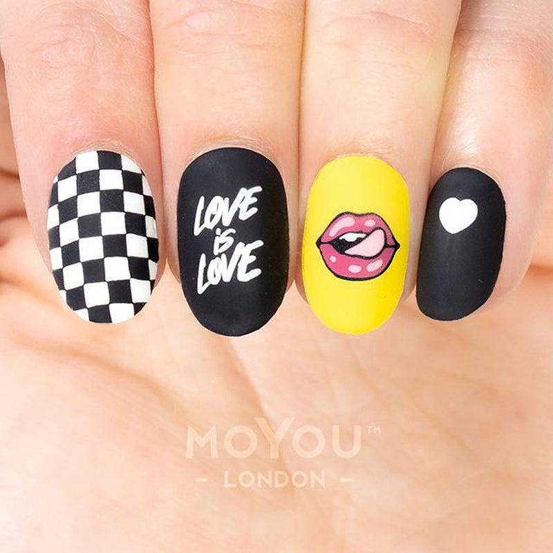 What the Plate 02 ✦ Pride Nail Stamping Plate - MoYou London