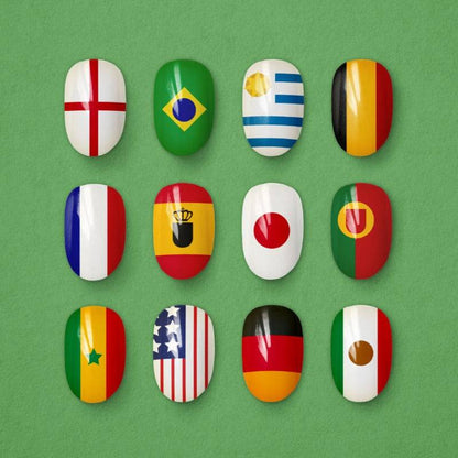 What the Plate 04 ✦ World Cup Nail Stamping Plate - MoYou London