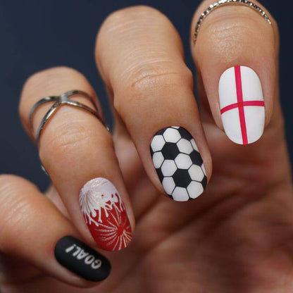 What the Plate 04 ✦ World Cup Nail Stamping Plate - MoYou London