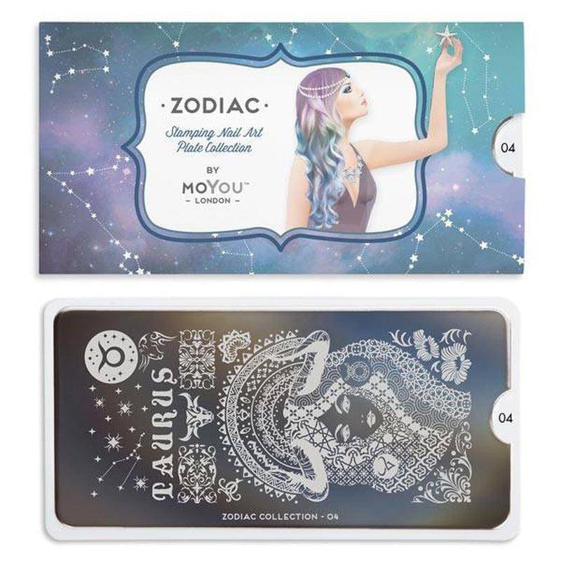Zodiac 04 ✦ Nail Stamping Plate - MoYou London
