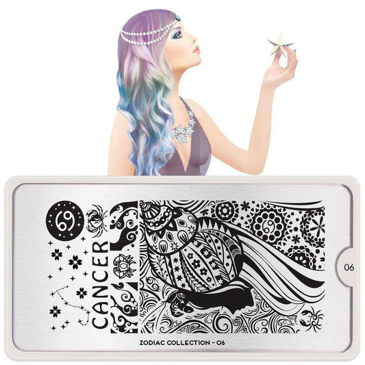 Zodiac 06 ✦ Nail Stamping Plate - MoYou London