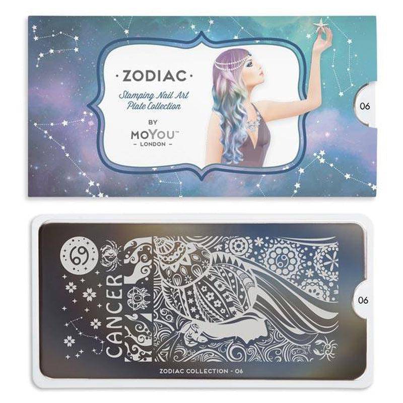 Zodiac 06 ✦ Nail Stamping Plate - MoYou London