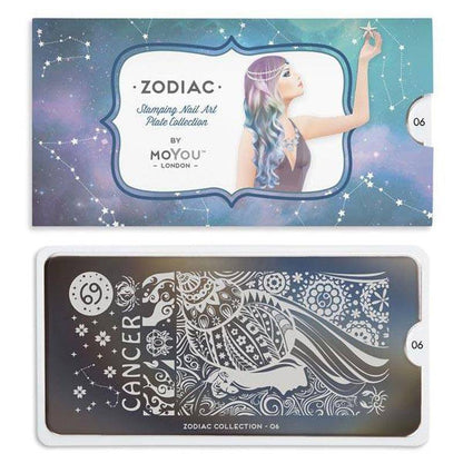 Zodiac 06 ✦ Nail Stamping Plate - MoYou London