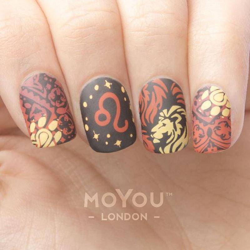 Zodiac 07 ✦ Nail Stamping Plate - MoYou London