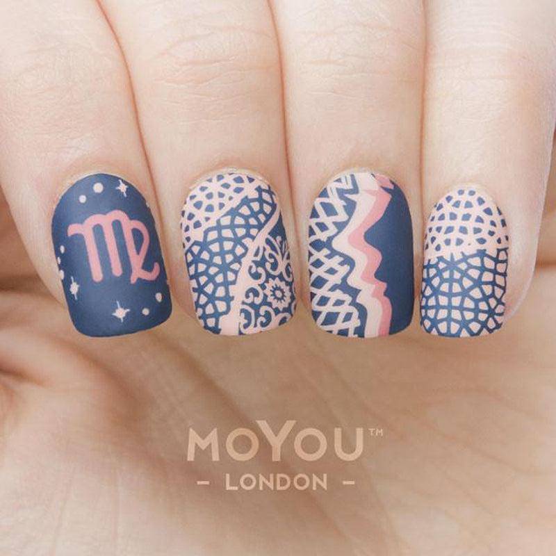 Zodiac 08 ✦ Nail Stamping Plate - MoYou London
