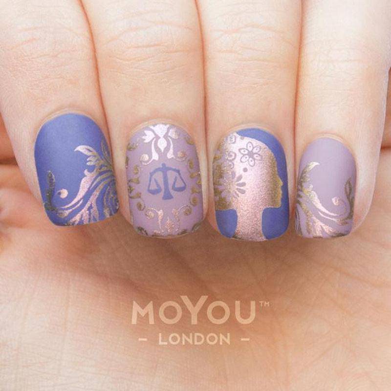 Zodiac 09 ✦ Nail Stamping Plate - MoYou London