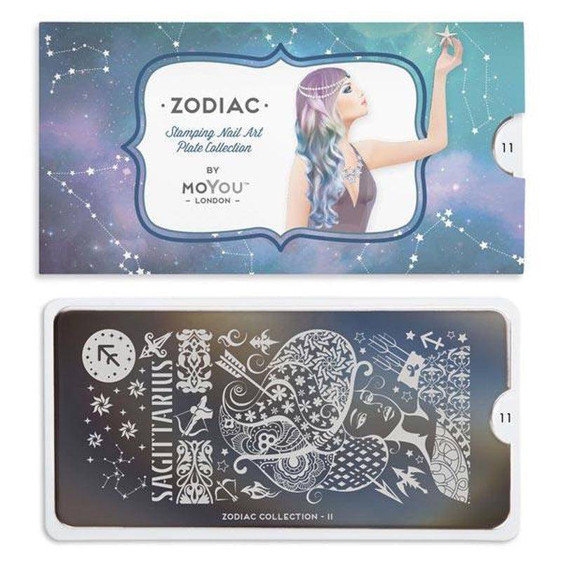 Zodiac 11 ✦ Nail Stamping Plate - MoYou London