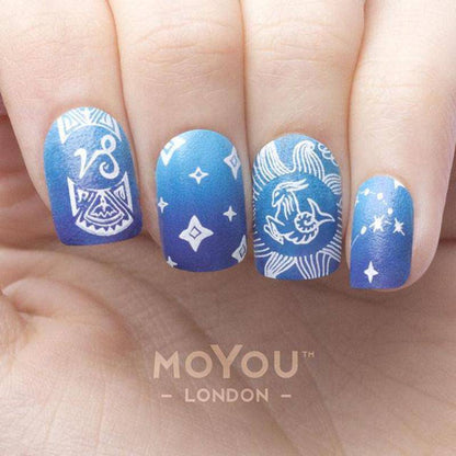 Zodiac 12 ✦ Nail Stamping Plate - MoYou London