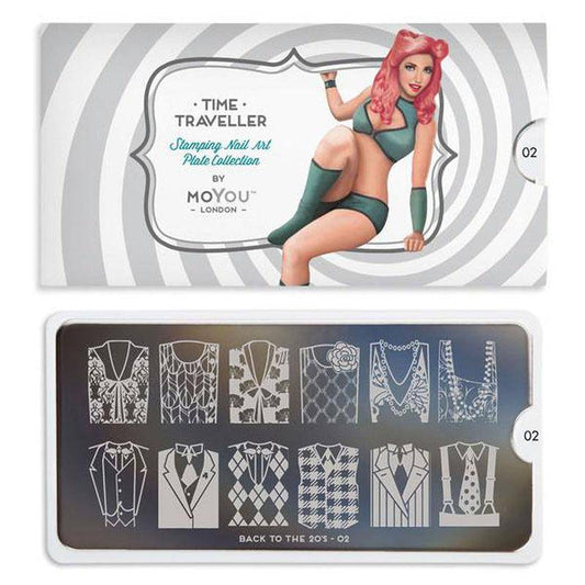 Back to the 20s 02 ✦ Nail Stamping Plate - MoYou London