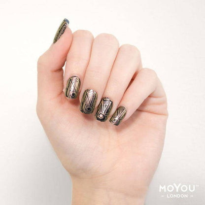 Back to the 20s 02 ✦ Nail Stamping Plate - MoYou London