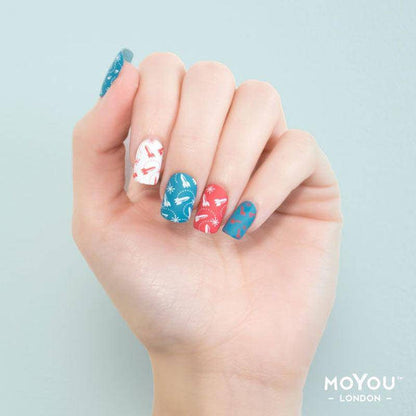 Back to the 50s 02 ✦ Nail Stamping Plate - MoYou London