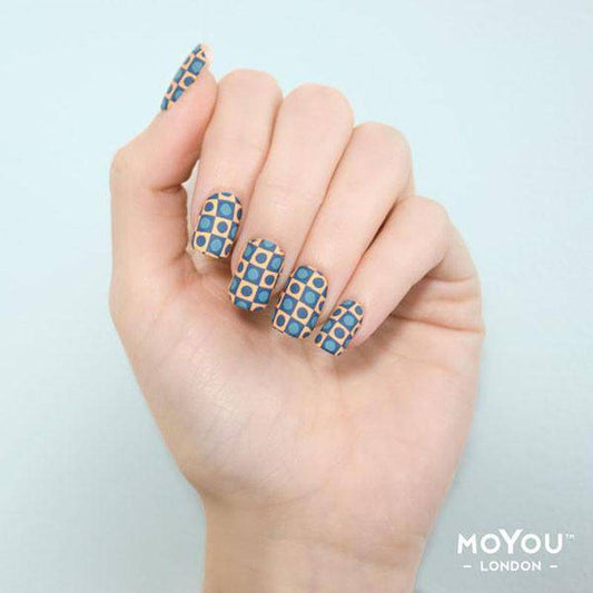 Back to the 60s 02 ✦ Nail Stamping Plate - MoYou London