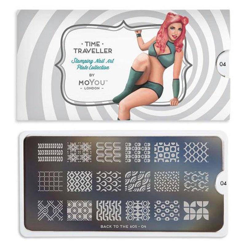 Back to the 60s 04 ✦ Nail Stamping Plate - MoYou London