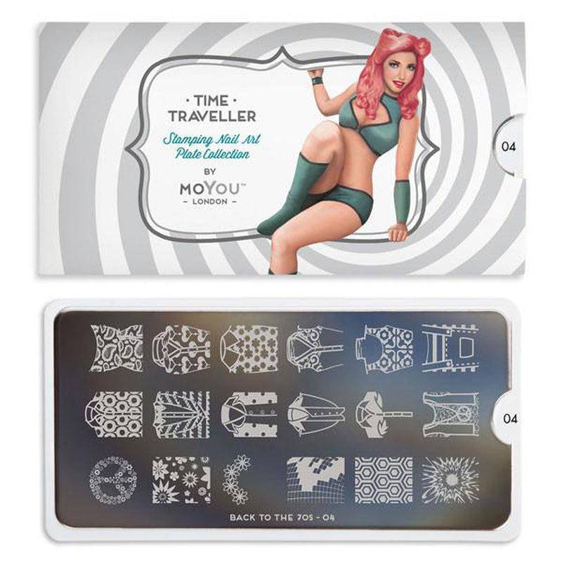 Back to the 70s 04 ✦ Nail Stamping Plate - MoYou London
