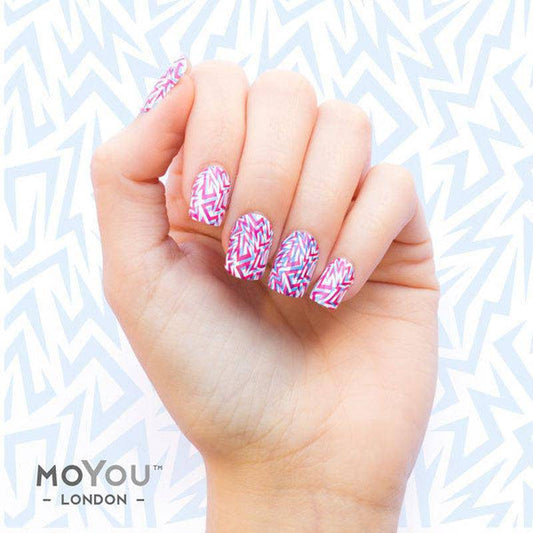 Back to the 80s 06 ✦ Nail Stamping Plate - MoYou London