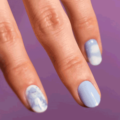 Gel Nail Strip ★ CARE BEARS ★ Grumpy Bear - MoYou London