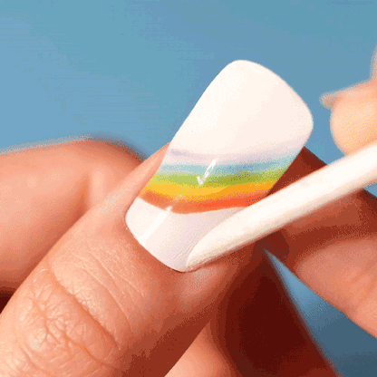 Gel Nail Strip ★ CARE BEARS ★ Cheer Bear - MoYou London